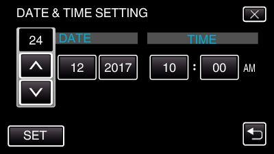 C6B CLOCK SETTING EU 2017